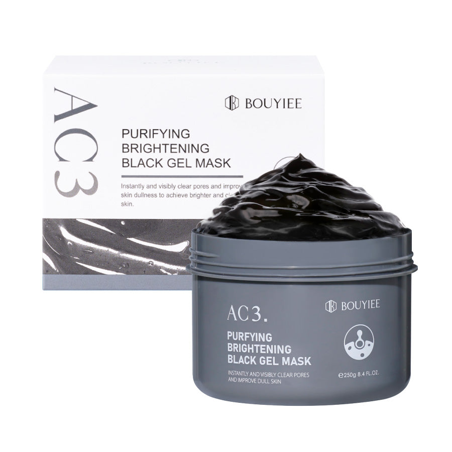 Bouyiee Mặt Nạ Thạch Đen AC3 Sạch Sâu Nâng Tone - 250g